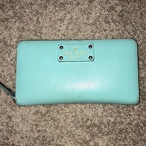 Blue Kate Spade Wallet
